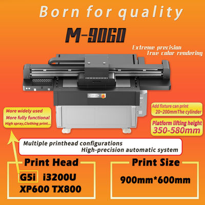 Printer digital komersial modern Printer digital kanvas otomatis Flatbed