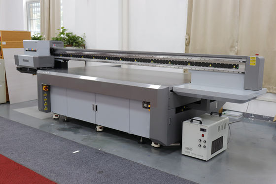 Tinta UV Lingkungan LED Ricoh G5/G6 Nozzle UV Flatbed Printer untuk Pencetakan Volume