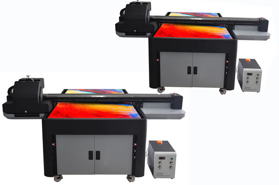 Printer UV dengan Pencetakan Warna Putih Ganda dan Dimensi Cetakan Besar