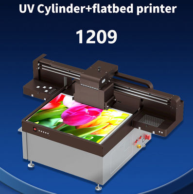 Mesin cetak printer digital penyesuaian UV Sticker Inkjet Printer