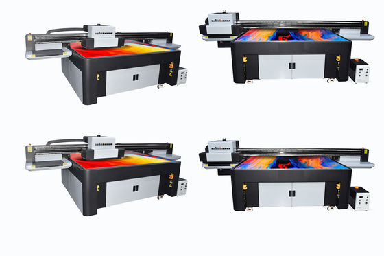 Printer Format Besar Bermotor Listrik Dengan W CMYKLCLM Minyak Ringan Inkjet Material Ink