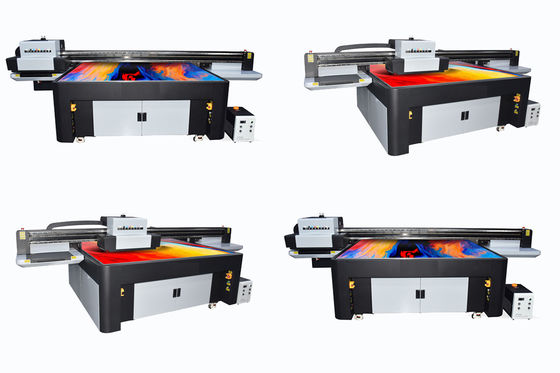 Hasil jangka panjang Printer format besar dengan kepala cetak Piezo Electric Dx7 dan tinta magenta