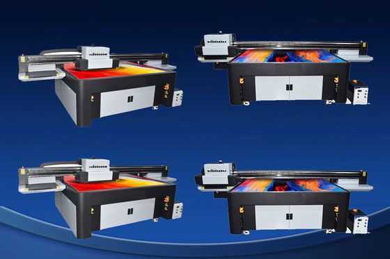 Mesin Pencetakan Printer UV untuk Kasus Ponsel Menggunakan Piezo Electric Printhead Dx7 dan Jenis Tinta Berbasis Pigmen