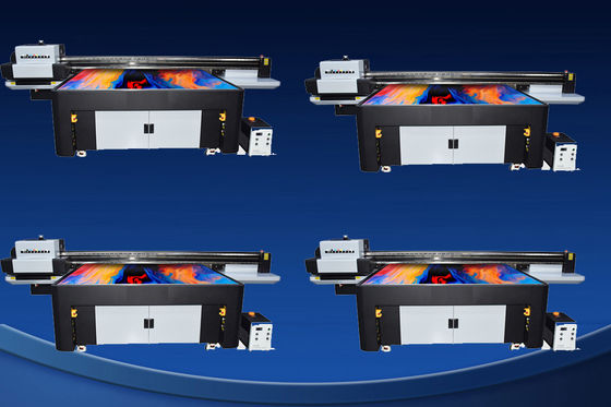 USB3.0 Antarmuka 4 Susunan Nozzle Printer UV Silinder untuk Pencetakan Silinder