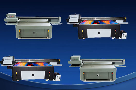 USB 3.0 UV Flatbed Printer Resolusi Tinggi UV Ink Flatbed Printer 220V