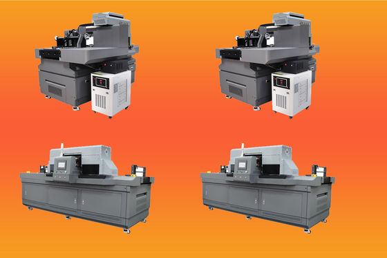 UV SP Printer tepi pemotongan resolusi tinggi Mesin Pencetakan Single Pass