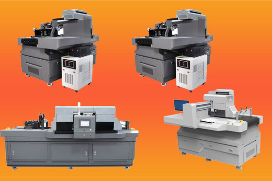 USB 3.0 Interface UV Printer Flatbed Bottle Printer dengan Software Printing