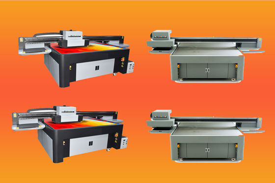 UV Inkjet Printer Konica 1024I 108 Sqm/jam Warna Putih Minyak Ringan Double Way