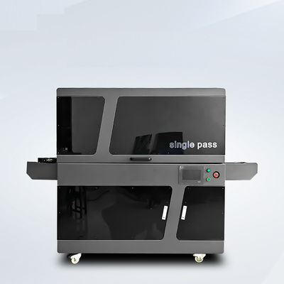 Printer UV Single Pass Pemuatan Otomatis hingga 10 Cm Ketinggian Printer Medium