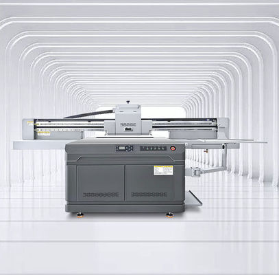 Professional True Flatbed Industrial Printer dengan pengaturan suhu