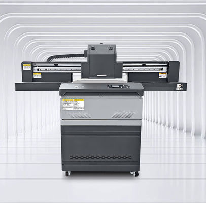 Printer digital 2500W dengan lampu UV LED. Mendukung TIFF/JPG/EPS/PDF/BMP. Mencetak hingga 60 ppm.