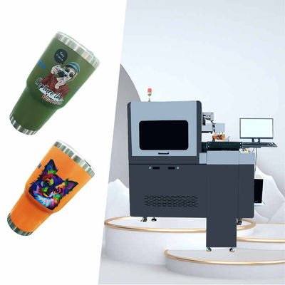 Full Color Multi Purpose Cylinder UV Inkjet Printer Dengan USB Ethernet