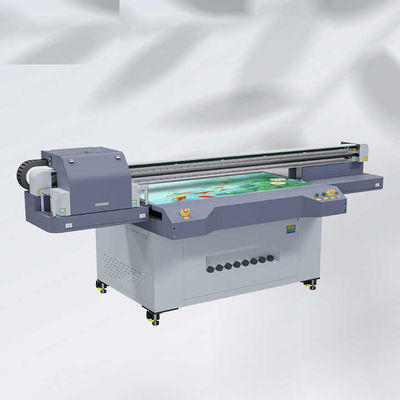 Harga terjangkau 2 kepala cetak printer UV warna dengan tinta UV LED