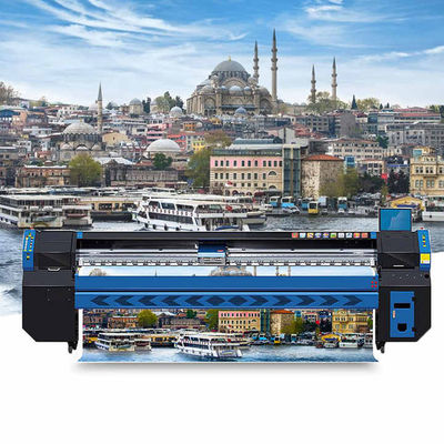 Printer Vinyl Roll To Roll Otomatis Dengan Sistem Pengeringan UV