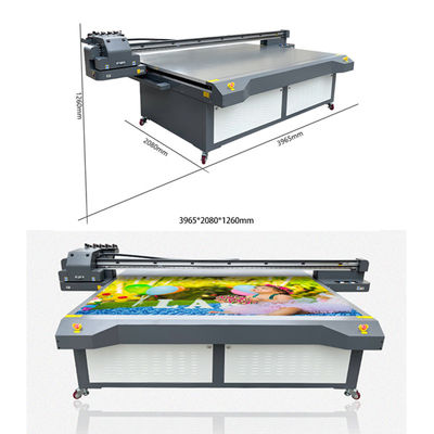 Printer UV LED untuk Percetakan Panel Flat Langsung Industri dengan Percetakan Titik Variabel