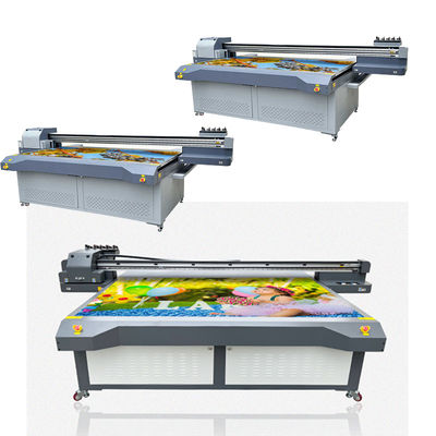 Printer UV LED Profesional untuk Pencetakan Foto dengan Kerangka Baja Kuat dan Nozzles G5/G6