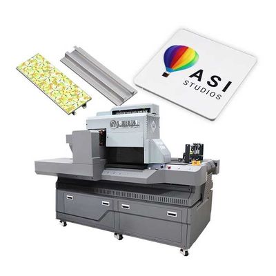 Percetakan cepat Printer UV Single Pass dengan Nozzle Ricoh Gen 5 dan catu daya AC 220V / 50Hz / 60HZ