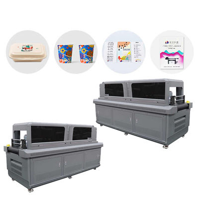 Single Pass UV Printing UV Printer Flatbed Bottle Printer dengan Onyx Thrive Rip Software