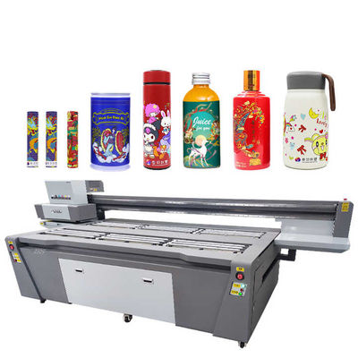 Silinder printer UV kecepatan tinggi 3200 X 2000 X 1440mm untuk percetakan format besar