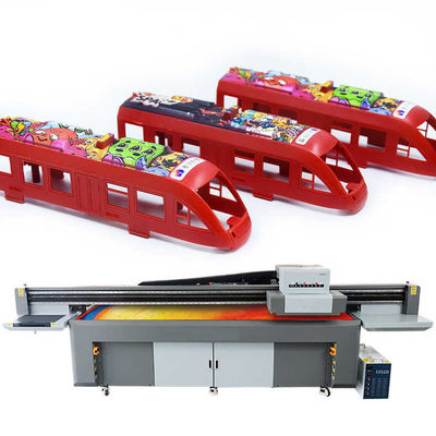 Kecepatan Pencetakan Maks 4 Inch Per Second Silinder Printer UV dengan Berat Kering 90g dan Tinta UV Lingkungan LED