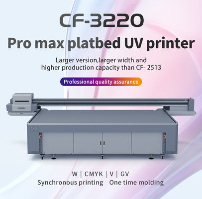 600npi Orifice 1280 760KG UV Printer Untuk Bisnis