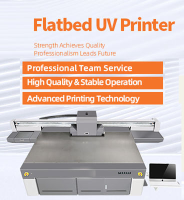 Kapasitas Kartrid Tinta Hingga 700 Ml Printer UV Format Besar untuk Tinta UV Lingkungan Tipe Lnk LED