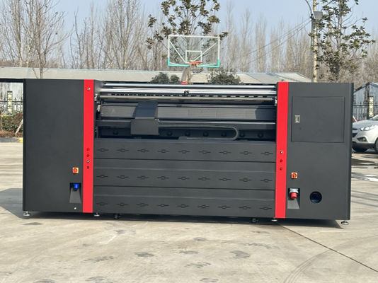 3L Ink Volume 4/8 Color Sublimation Flag Printer Dengan 380V Color Fixing Box Dan I3200-A1 Head