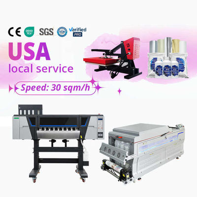 180kgs/ Shaker 2200*1120*1145mm DTF T Shirt Printer dengan Sistem Pemanasan Tertanam Cerdas