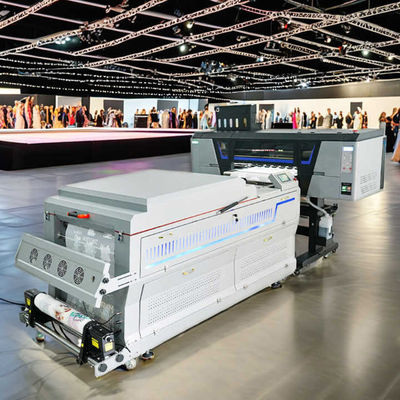Intelligent 4 Pass 30 DTF Printer dengan Auto Capping / Moisturizing LED UV Curing System
