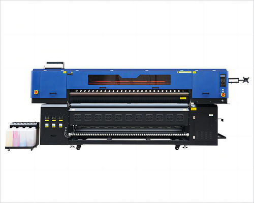 12 Inci Maksimum Diameter Winding Banner Mesin Pencetakan untuk kebutuhan volume Pencetakan