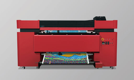 Advanced Flag Printer 3L Ink Volume 380V Input Voltage 80KG Berat Roll Maksimal