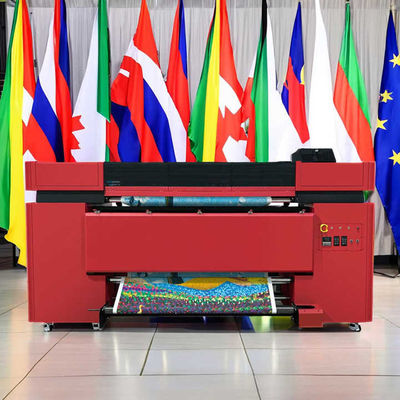 lebar cetak 23204SM 126inches 320cm Flag Printer untuk kebutuhan cetak skala besar 3000KG 208x73×88