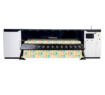 4800 X 1200 Dpi Print Resolution Flag Printer dengan total daya 14KW dan volume tinta 3L