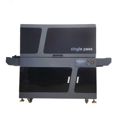 Printer UV dengan manajemen warna berbasis ICC dan instalasi plasma opsional sesuai dengan persyaratan efek material