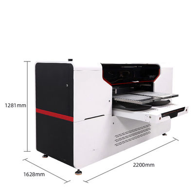 Mesin cetak pakaian 50HZ--60HZ dengan ukuran mesin 2500x1140x1400mm