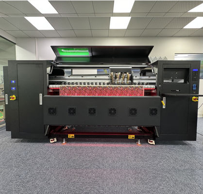 Teknologi VSD Variable Point Digital Textile Printer untuk presisi tinggi 3780*2650*1850mm Dimensi
