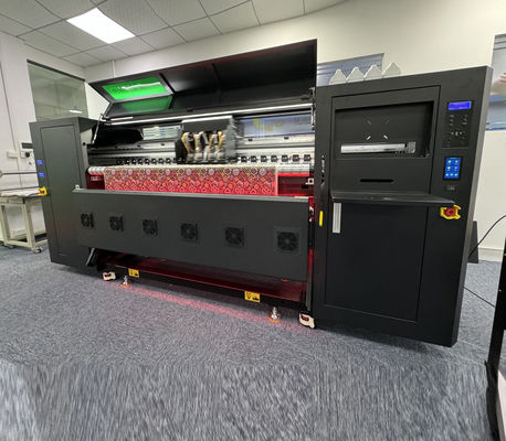 Kecepatan Printer Tekstil Digital 3210*1025*1450mm Penampilan Dimensi 180 Sqm / jam Kecepatan