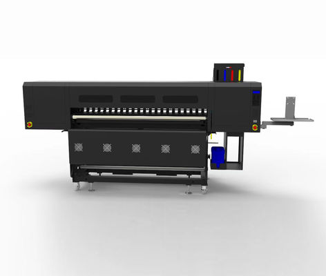 Printer Tekstil Digital Lebar Cetak Hingga 3.2 Meter Termasuk Sistem Pembersihan Sabuk Otomatis