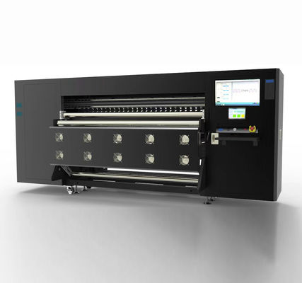 Kecepatan Cetak Maksimum 270m2 / Jam Printer Tekstil Digital Dilengkapi Dengan Sistem Pasokan Tinta PLC