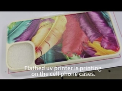 AC220V 50HZ Perangkat cetak komersial Printer datar UV digital yang kuat