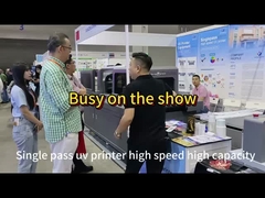 Printer digital yang produktif dengan LED UV Color Curing dan kemampuan pencetakan dupleks
