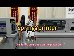 Multi fungsi 1300kg Rich G5/G6 Nozzle dengan LED Light UV Printer