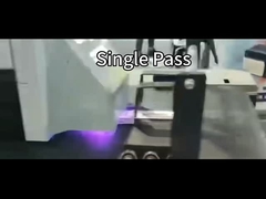 Single Pass UV Printing UV Printer Flatbed Bottle Printer dengan Onyx Thrive Rip Software