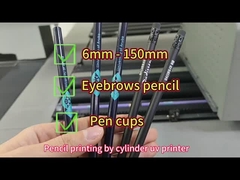 Printer Kartu UV Tinggi 10cm dengan WCMYKLCLM Light Oil LED Tinta Ramah Lingkungan