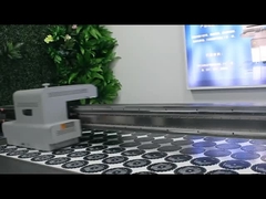 Printer UV Industri Dengan Nozzles Kaya G5/G6 Untuk Pencetakan Kaca / Logam / Kayu / Akrilik