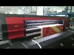 Printer Bendera Digital yang dapat disesuaikan 3 Pass 360x1800dpi 140sqm/h/4 Pass 720x1200dpi 120sqm/h 8 Warna